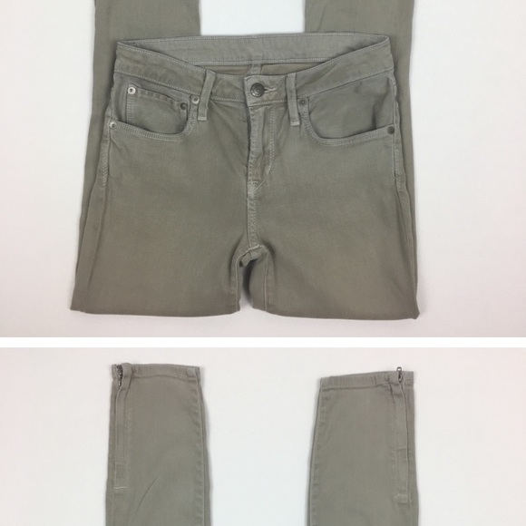 Helmut Lang grey jeans with ankle zip - Picture 2 of 11